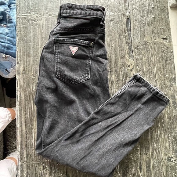 Black size 25 guess jeans - Picture 2 of 3